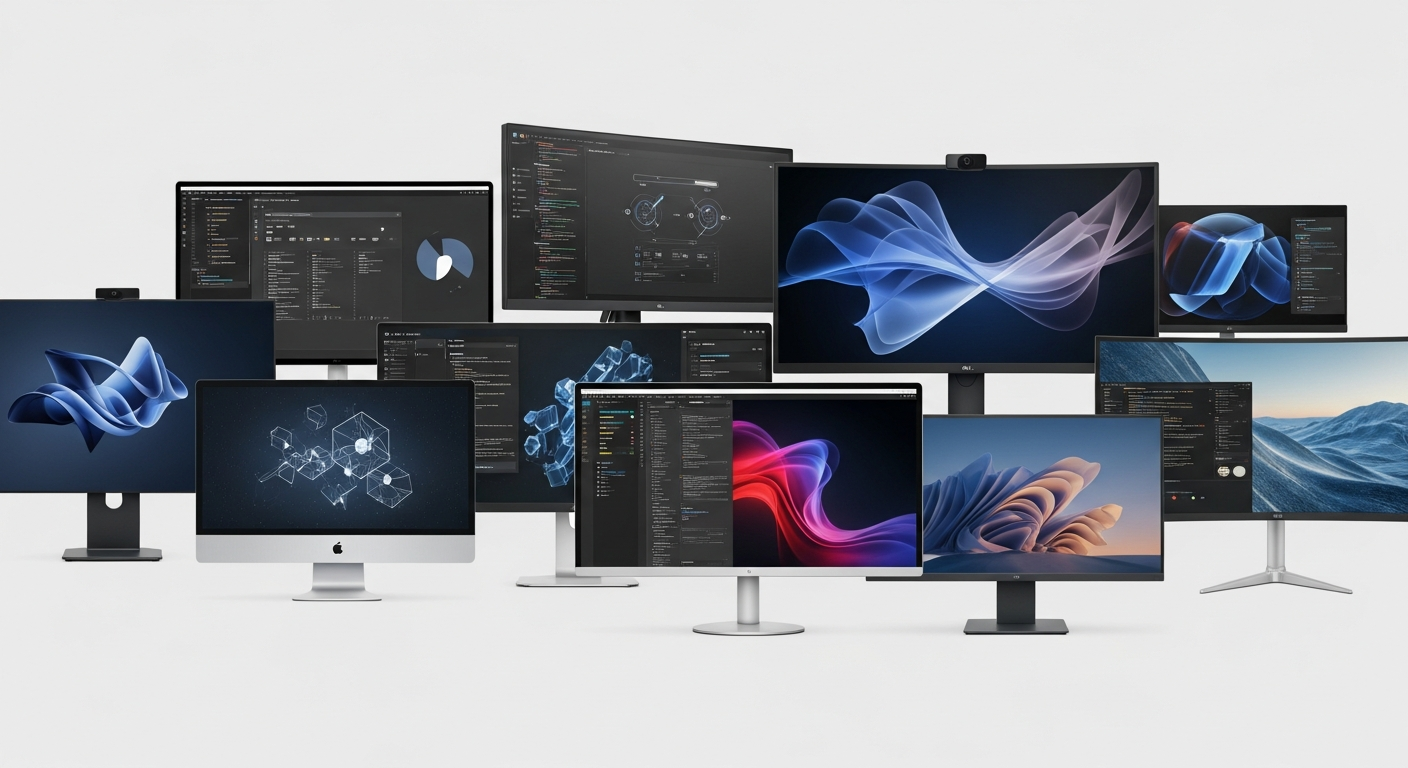 7 Best Monitors for Work 2025: Maximize Productivity
