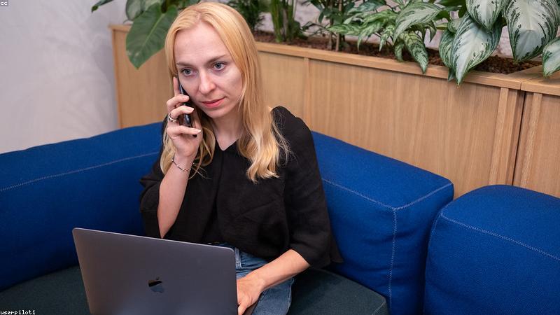 professional home office setup with an ergonomic ultrawide monitor and standing desk