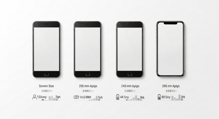 smartphone comparison chart