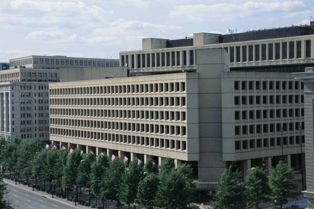 fbi seal on building exterior